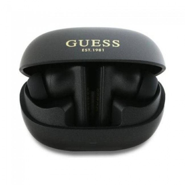 True Wireless Ακουστικά Bluetooth Guess Capsule ANC Μαύρο
