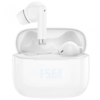 True Wireless Ακουστικά Bluetooth Foneng BL159 με Οθόνη Λευκό