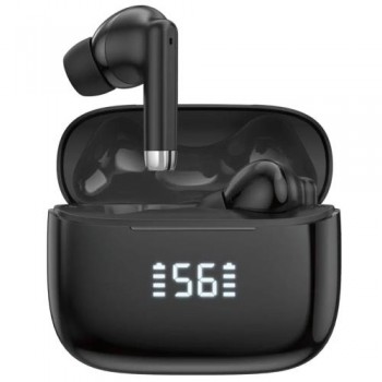 True Wireless Ακουστικά Bluetooth Foneng BL159 με Οθόνη Μαύρο