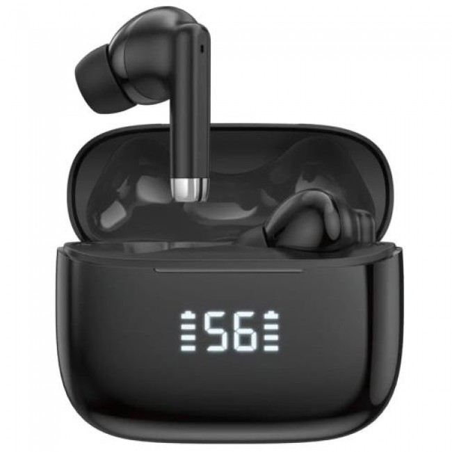 True Wireless Ακουστικά Bluetooth Foneng BL159 με Οθόνη Μαύρο