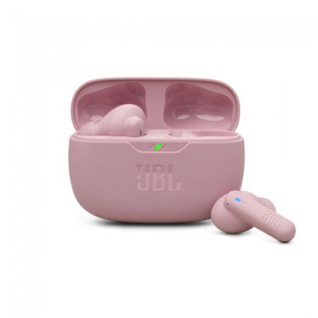 True Wireless Ακουστικά Bluetooth JBL Wave Beam 2 Ροζ