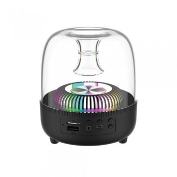 Φορητό Ηχείο Bluetooth Devia I-M2 EM046 5W Smart Διάφανο-Μαύρο