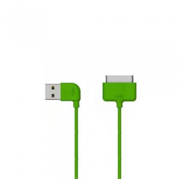 Καλώδιο Σύνδεσης USB 2.0 Osungo USB A σε Apple 30-pin 10W 1m Πράσινο