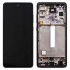 Οθόνη με Touch Screen & Μπροστινή Πρόσοψη Samsung A528B Galaxy A52s 5G Μαύρο (Original)