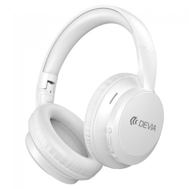 Ασύρματα Ακουστικά Κεφαλής Devia JH-820 Lite1 Λευκό