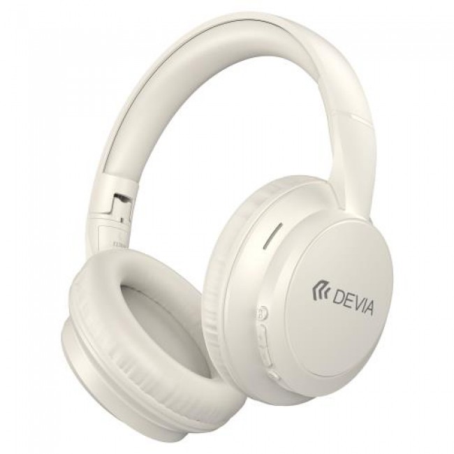 Ασύρματα Ακουστικά Κεφαλής Devia JH-820 Lite1 Μπεζ