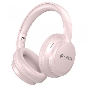 Ασύρματα Ακουστικά Κεφαλής Devia JH-820 Lite1 Ροζ