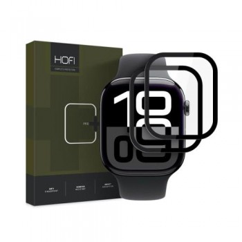 Hybrid Nano Glass Hofi Pro+ Apple Watch 10/ 11 46mm Μαύρο (2 τεμ.)