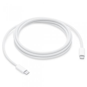 Kαλώδιο Apple Braided MYQT3 USB C to USB C 240W 2m Λευκό (Ασυσκεύαστο)