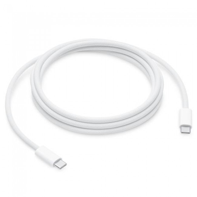 Kαλώδιο Apple Braided MYQT3 USB C to USB C 240W 2m Λευκό (Ασυσκεύαστο)