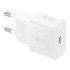 Φορτιστής Ταξιδίου Ταχείας Φόρτισης Samsung EP-T2510NWEG με Έξοδο USB C GaN PD 25W 3A Λευκό