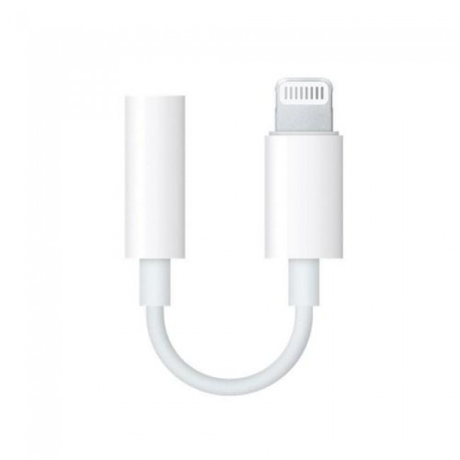 Αντάπτορας Apple MMX62 3.5mm (Female) σε Lightning (Male) Λευκό
