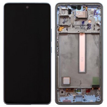 Οθόνη με Touch Screen & Μπροστινή Πρόσοψη Samsung A536B Galaxy A53 5G Γαλάζιο (Original) Οθόνη με Touch Screen & Μπροστινή Πρόσοψη Samsung A536B Galaxy A53 5G Γαλάζιο (Original)