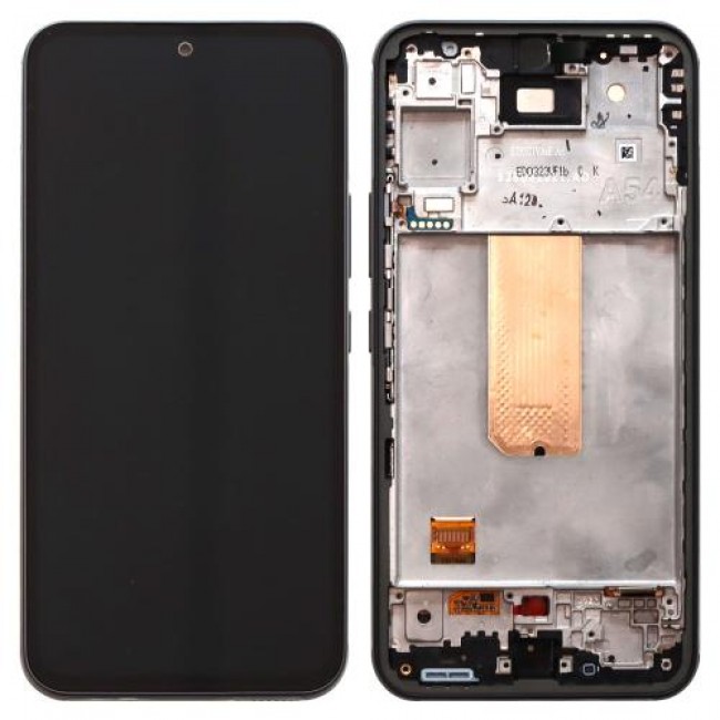 Οθόνη με Touch Screen & Μπροστινή Πρόσοψη Samsung A546B Galaxy A54 5G Μαύρο (Original) Οθόνη με Touch Screen & Μπροστινή Πρόσοψη Samsung A546B Galaxy A54 5G Μαύρο (Original)