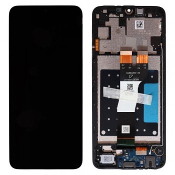 Οθόνη με Touch Screen & Μπροστινή Πρόσοψη Samsung A057G Galaxy A05s με SUP Board Μαύρο (Original)
