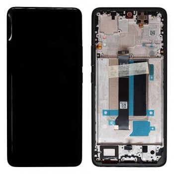 Οθόνη με Touch Screen & Μεσαίο Πλαίσιο Xiaomi Redmi Note 13 Pro Plus 5G Μαύρο (Original)