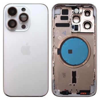 Καπάκι Μπαταρίας Apple iPhone 14 Pro Ασημί (OEM)