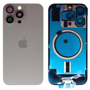 Πίσω Καπάκι με Μαγνήτες Magsafe Apple iPhone 16 Pro Τιτάνιο (OEM)