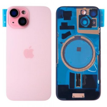 Πίσω Καπάκι με Μαγνήτες Magsafe Apple iPhone 15 Ροζ (OEM)