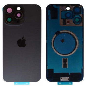 Πίσω Καπάκι με Μαγνήτες Magsafe Apple iPhone 16 Pro Max Titanium Μαύρο (OEM)