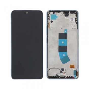 Οθόνη με Touch Screen & Μεσαίο Πλαίσιο Xiaomi Redmi Note 13 4G Μπλε (Original)