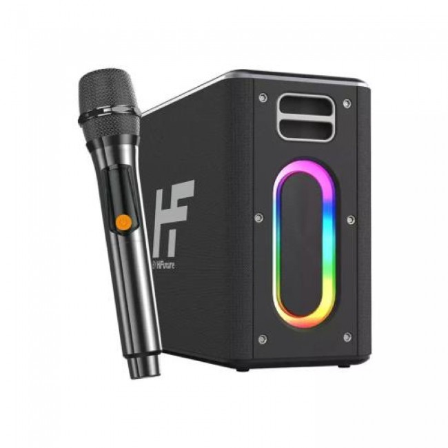 Φορητό Ηχείο Bluetooth HiFuture Music Box Karaoke BT 5.0 12000mAh 100W Μαύρο