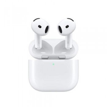Ακουστικό Bluetooth Apple MXP93 AirPods 4 με ANC Λευκό