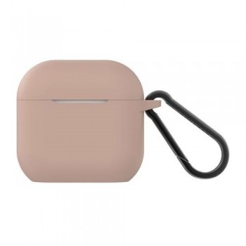 Θήκη Σιλικόνης Devia Apple AirPods 4 Naked Καφέ