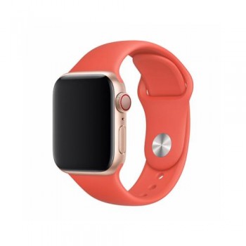 Λουράκι Devia Sport Apple Watch (38/ 40/ 41/ 42mm) Deluxe Πορτοκαλί