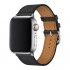 Λουράκι Devia Elegant PU Leather Apple Watch (38/ 40/ 41/ 42mm) Μαύρο