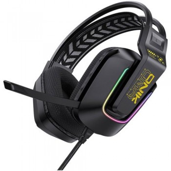 Ενσύρματα Ακουστικά Κεφαλής Onikuma X13 Gaming με Μικρόφωνο Μαύρο