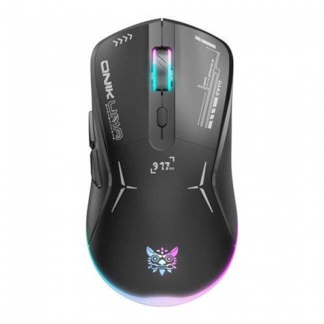 Ασύρματο Ποντίκι Onikuma CW917 Gaming RGB Μαύρο