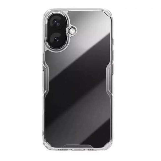 Θήκη Soft TPU & PC Nillkin Nature Pro Apple iPhone 16 Διάφανο Θήκη Soft TPU & PC Nillkin Nature Pro Apple iPhone 16 Διάφανο