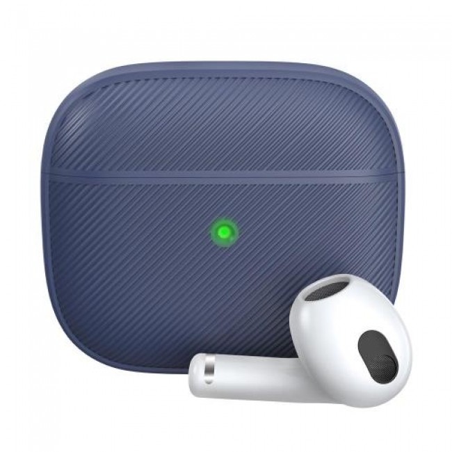 Θήκη Σιλικόνης AhaStyle PT177 Apple AirPods 3 Premium Σκούρο Μπλε Θήκη Σιλικόνης AhaStyle PT177 Apple AirPods 3 Premium Σκούρο Μπλε