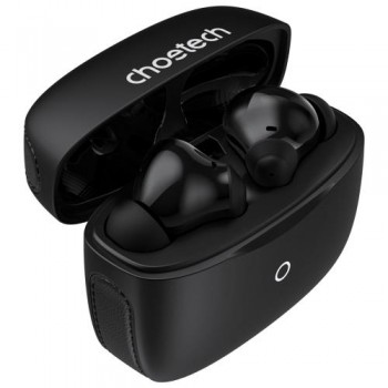 True Wireless Ακουστικά Bluetooth Choetech BH-T83 ANC+ENC Μαύρο