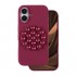 Θήκη Silicon & PC inos Apple iPhone 17 με Suction Cup Μπορντώ