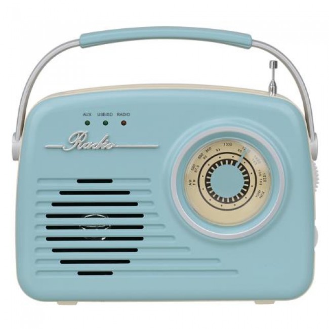Φορητό Ηχείο Bluetooth Setty P350 με Ραδιόφωνο FM Μπλε Φορητό Ηχείο Bluetooth Setty P350 με Ραδιόφωνο FM Μπλε