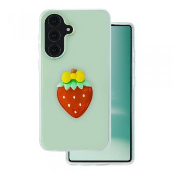 Θήκη TPU & PC inos Samsung A266 Galaxy A26 5G Fresh Pop Strawberry Φυστικί