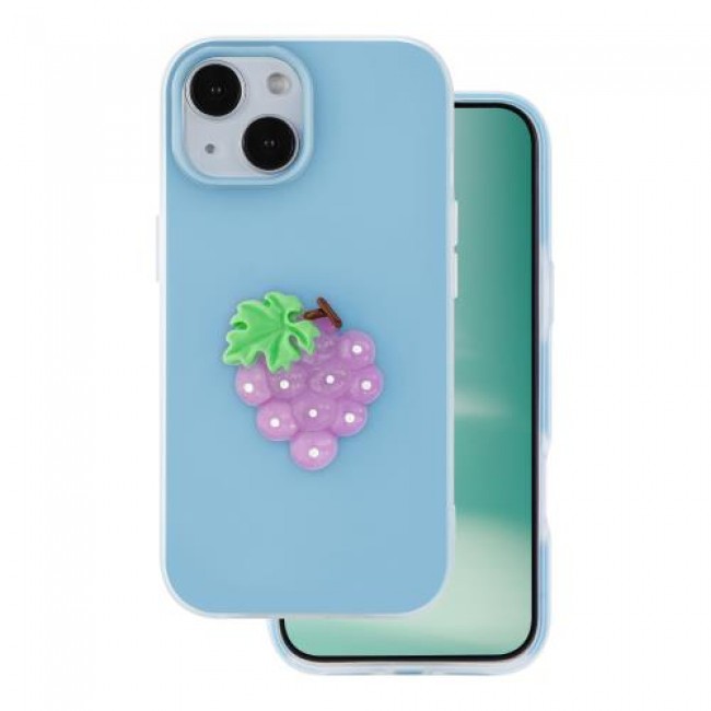 Θήκη TPU & PC inos Apple iPhone 13 Fresh Pop Grape Γαλάζιο