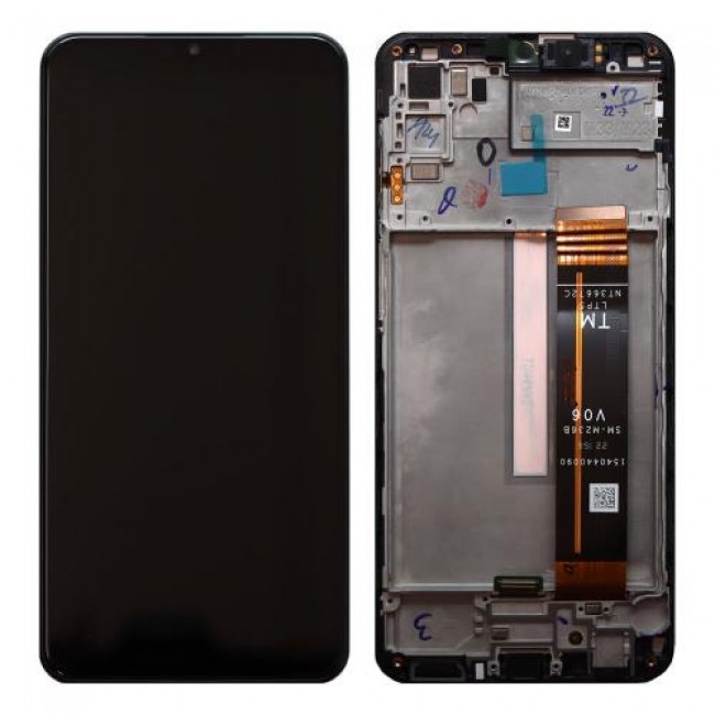 Οθόνη με Touch Screen & Μπροστινή Πρόσοψη Samsung M336B Galaxy M33 5G Μαύρο (Original)