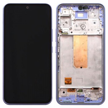 Οθόνη με Touch Screen & Μπροστινή Πρόσοψη Samsung A546B Galaxy A54 5G Μωβ (Original)