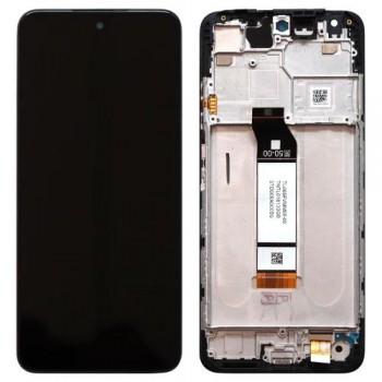 Οθόνη με Touch Screen & Μεσαίο Πλαίσιο Xiaomi Poco M3 Pro 5G Μαύρο (Original)