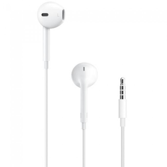 Hands Free Stereo Apple Earpods 3.5mm με Χειριστήριο & Μικρόφωνο