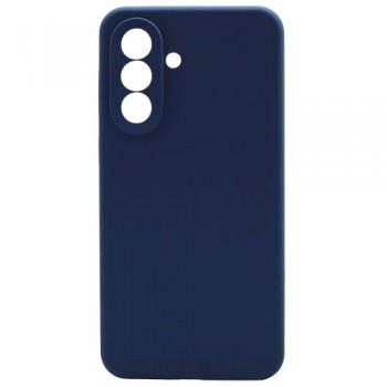 Θήκη Liquid Silicon inos Samsung A376B Galaxy A37 5G Velvet Σκούρο Μπλε