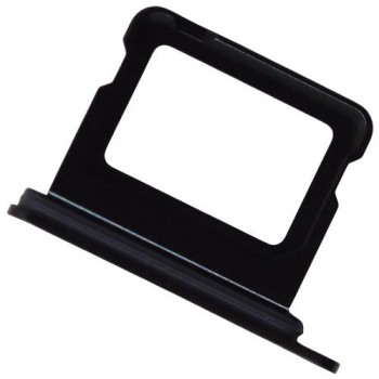 Βάση Κάρτας Sim Apple iPhone 16 / 16 Plus Μαύρο (OEM)