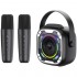 Φορητό Ηχείο Bluetooth Blavec WS-08 Karaoke Idol με 2 Μικρόφωνα 8W Μαύρο