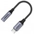 Αντάπτορας Foneng BM30 3.5mm Θηλυκό σε USB C Αρσενικό 0.14m Μαύρο