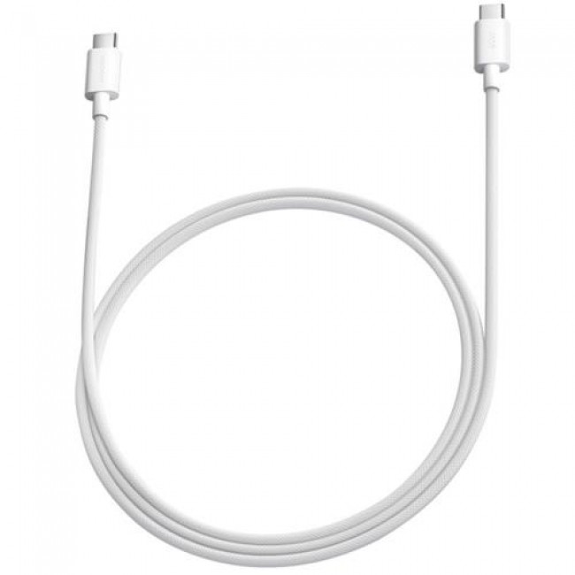 Καλώδιο Σύνδεσης USB 2.0 Xiaomi BHR0878GL Braided USB C σε USB C 60W 3A 1m Λευκό