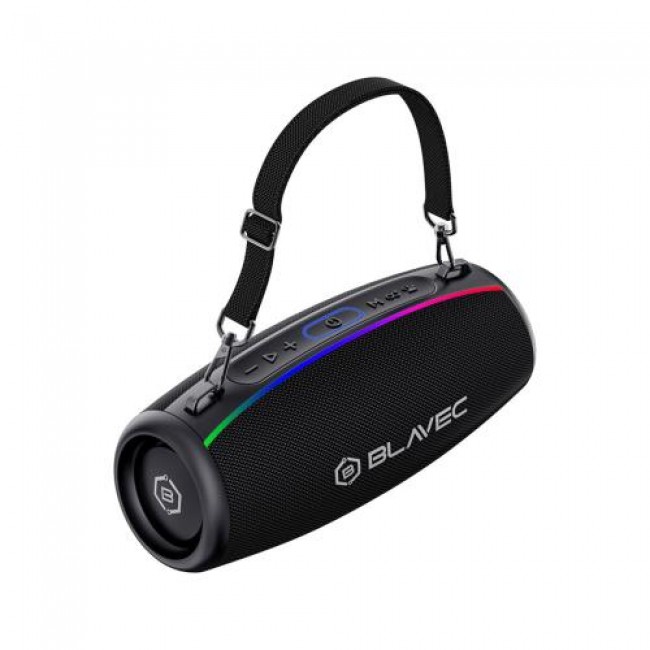 Φορητό Ηχείο Bluetooth Blavec WS-02 Bassbox TWS BT 5.3 USB AUX 4000mAh 120W Μαύρο Φορητό Ηχείο Bluetooth Blavec WS-02 Bassbox TWS BT 5.3 USB AUX 4000mAh 120W Μαύρο