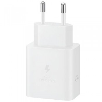 Φορτιστής Ταξιδίου Ταχείας Φόρτισης Samsung EP-T4511 με Έξοδο USB C 45W Λευκό